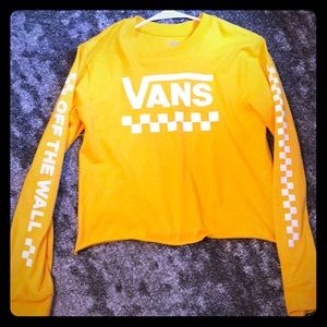 Vans long sleeve crop